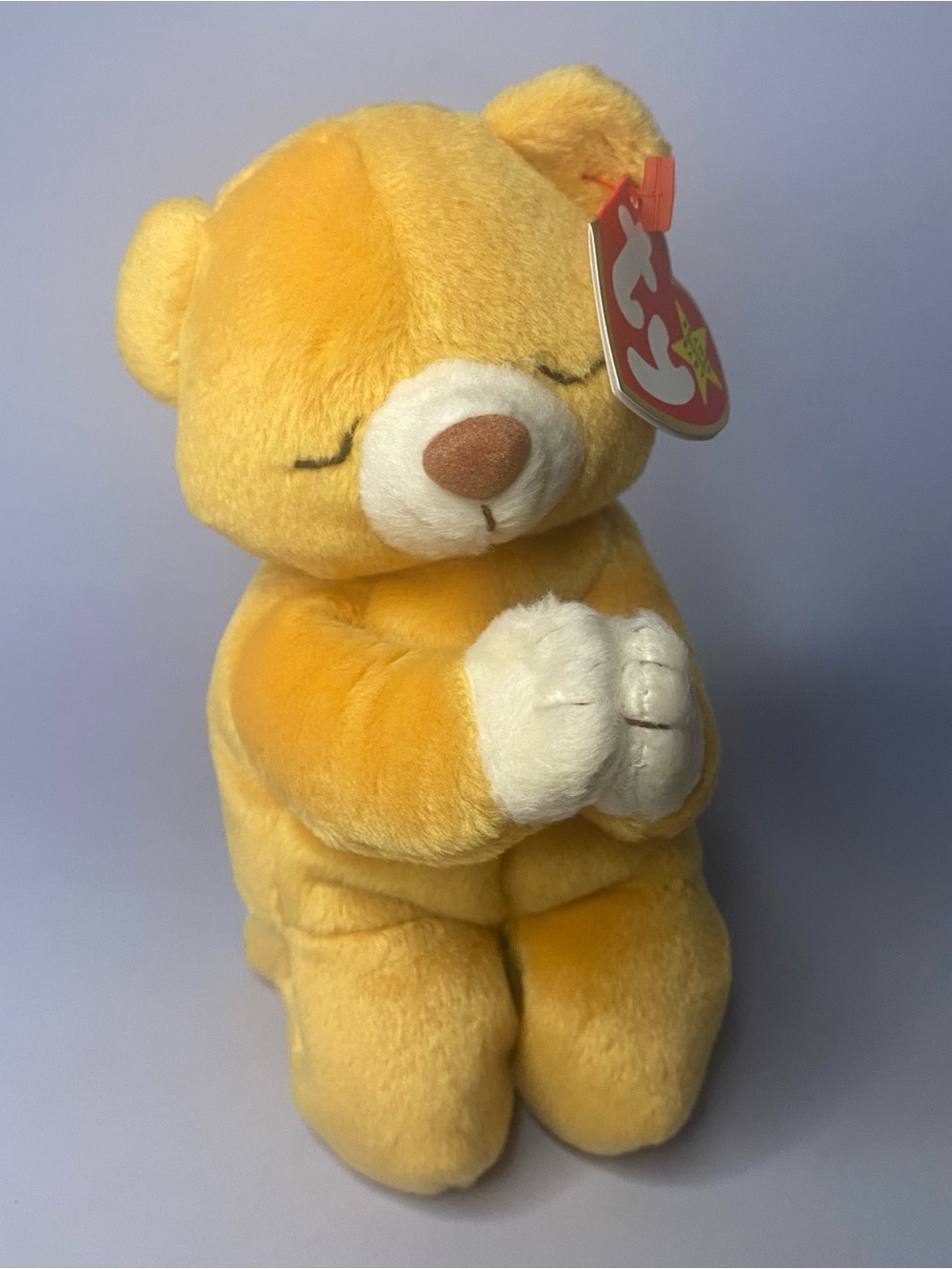 Ty Beanie Praying Bear Baby “Hope”- Brand New-  Retired 1999